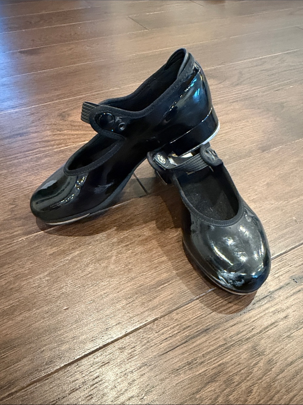 Bloch Girls Tap Shoes in Black Patent Size 13
- C11-762